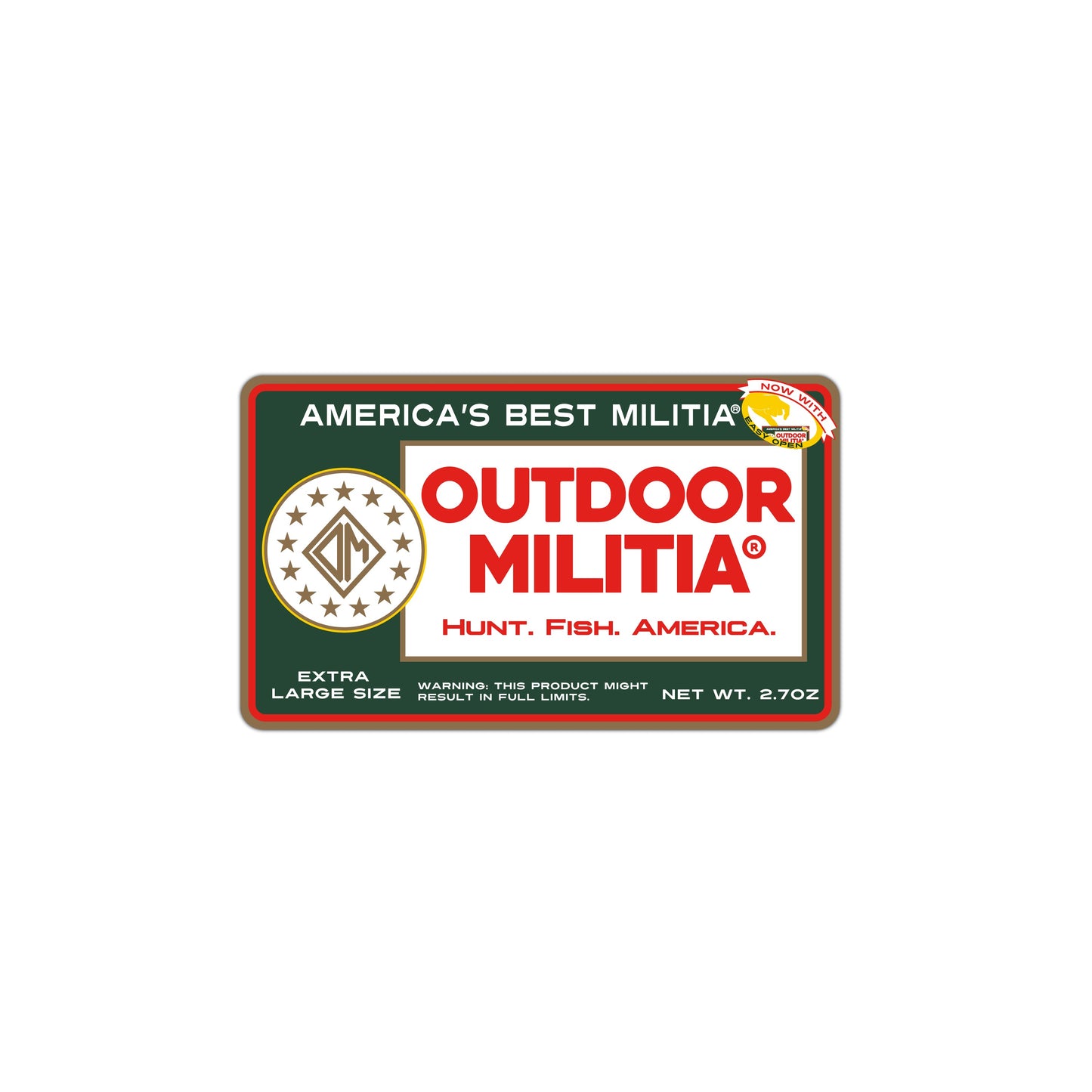 Redman Decal - Outdoor Militia®