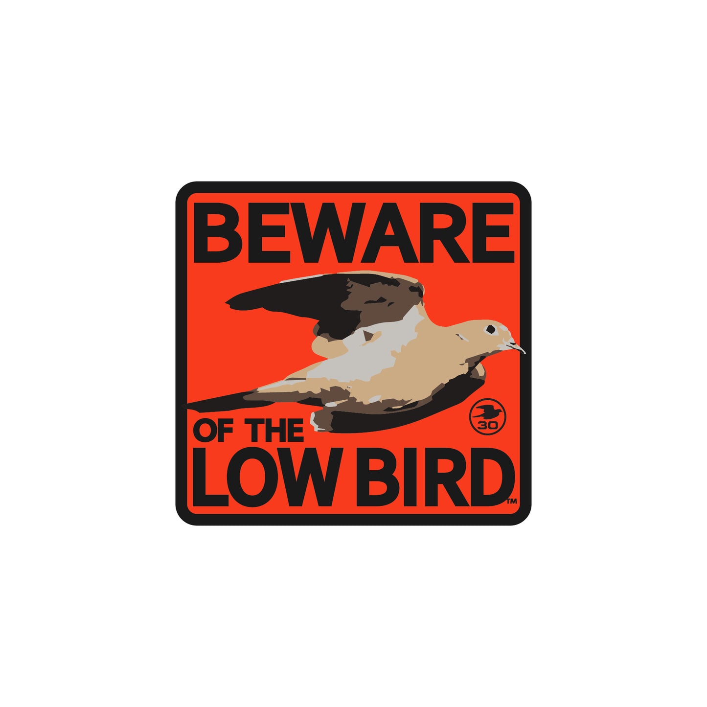 BEWARE ORANGE | DECAL