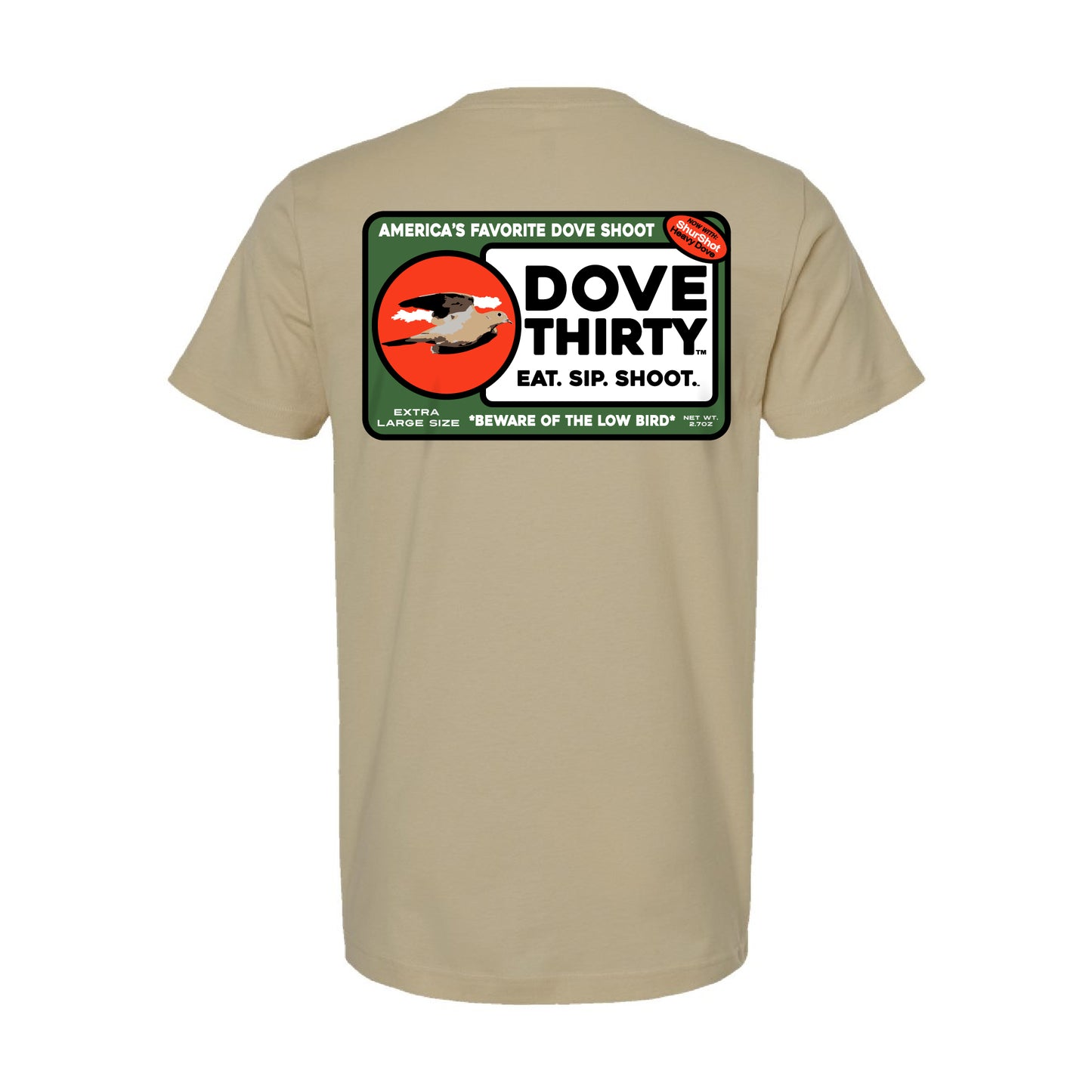 DOVE THIRTY™ | CLASSIC LOGO SHIRT | FIELD TAN