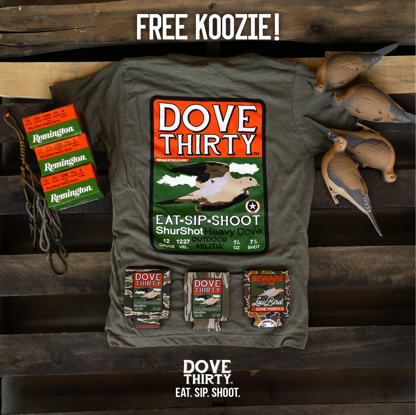 DOVE THIRTY™ SHIRT | OLIVE
