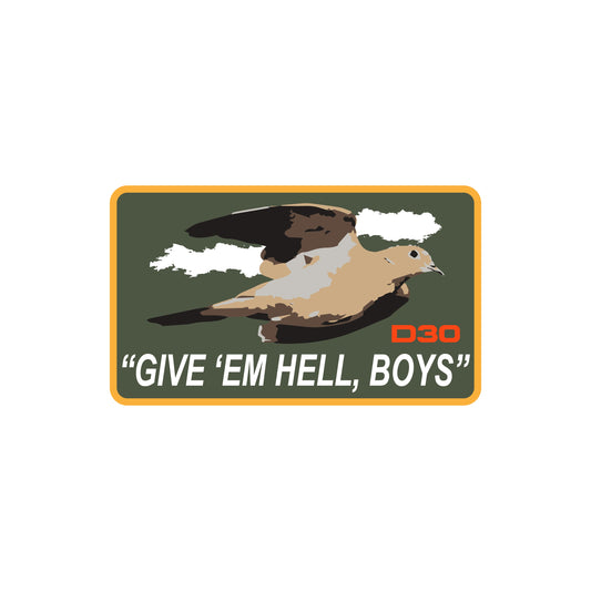 Give 'Em Hell™ Decal - Outdoor Militia®