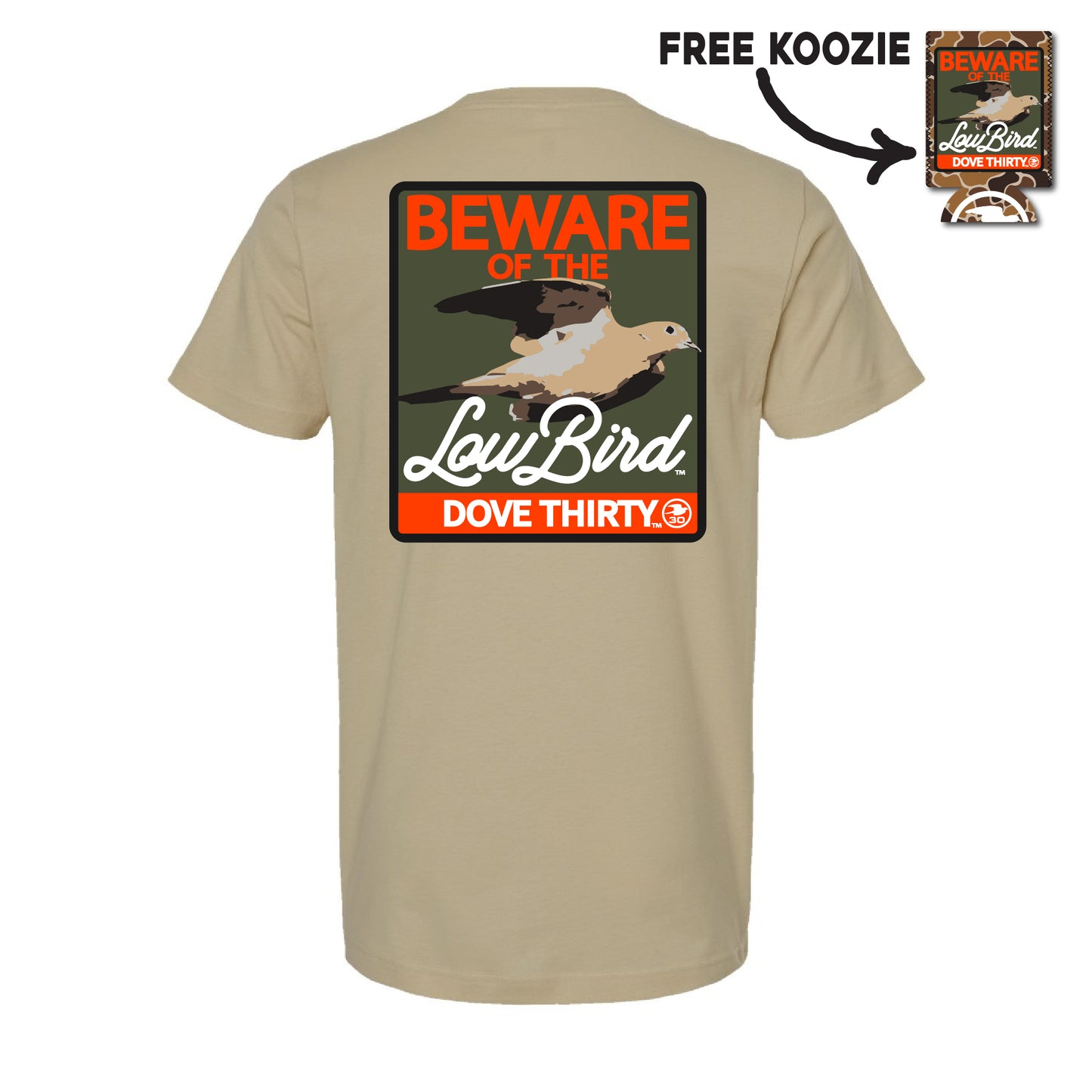 DOVE THIRTY™ | LOW BIRD SHIRT | FIELD TAN
