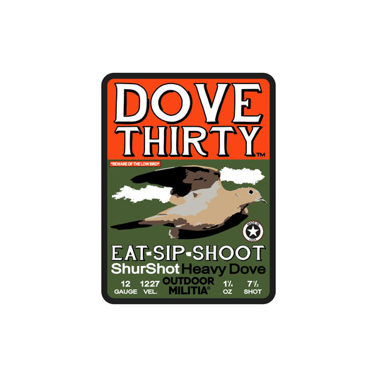 Dove Thirty™ Decal - Outdoor Militia®